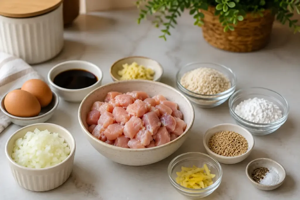 Ingredientes dessa receita saudável.