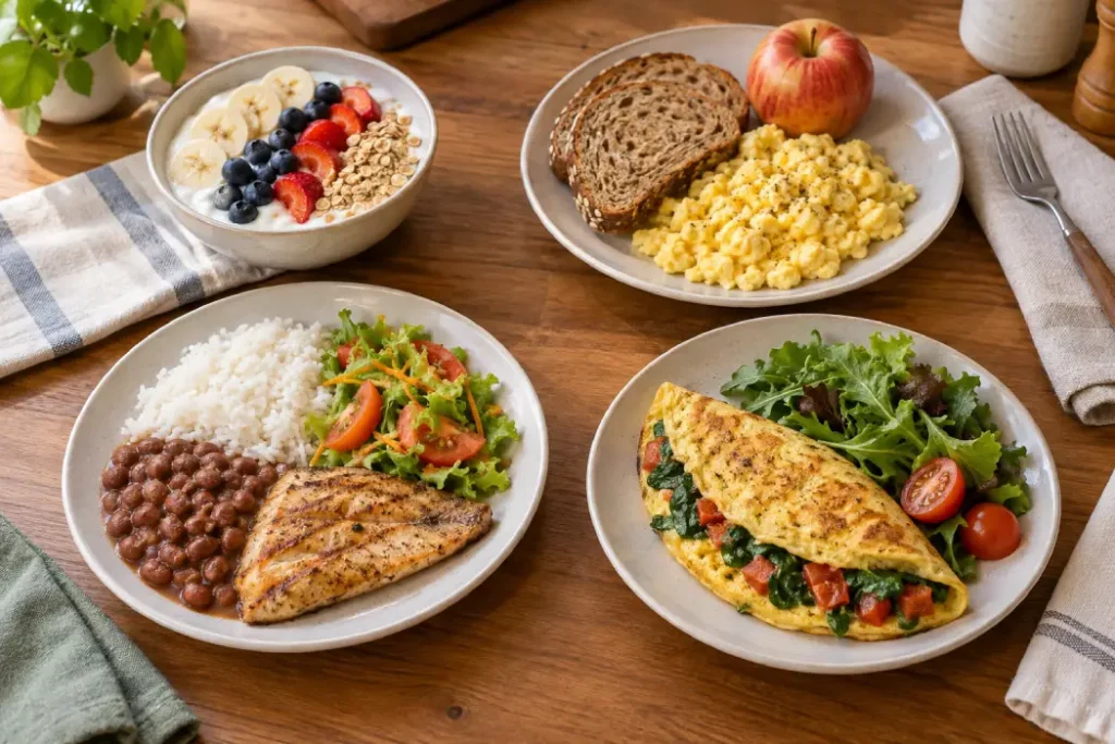 Combinações rápidas para uma alimentação saudável